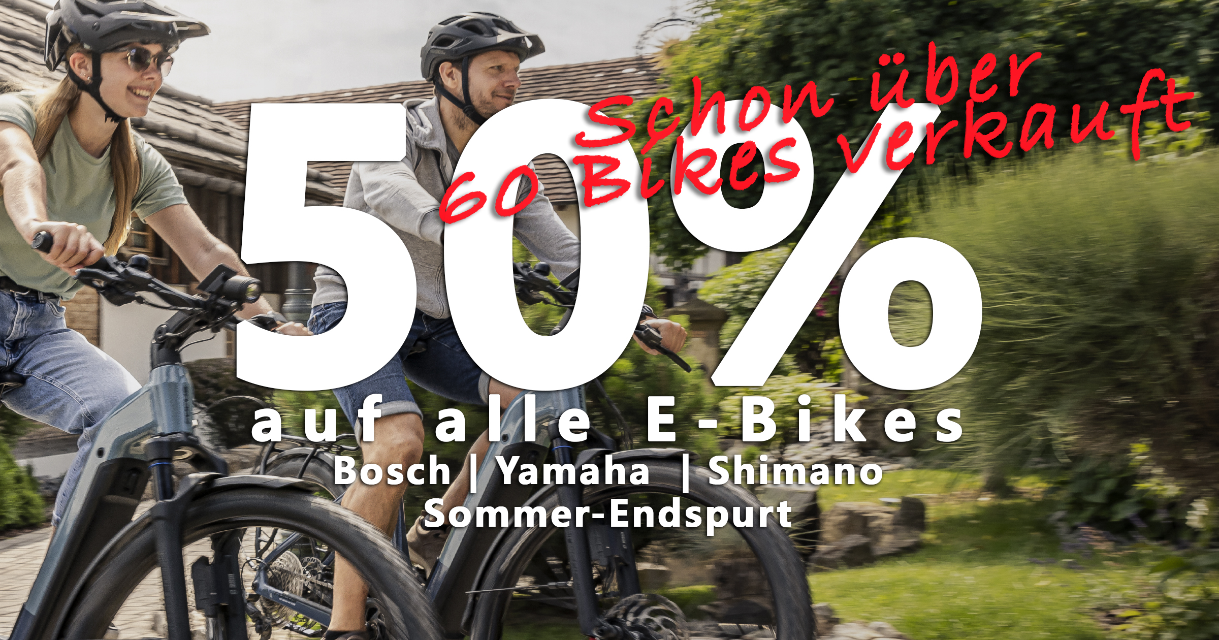 Read more about the article 50 % auf über 126 sofort verfügbare E-Bikes in Aachen