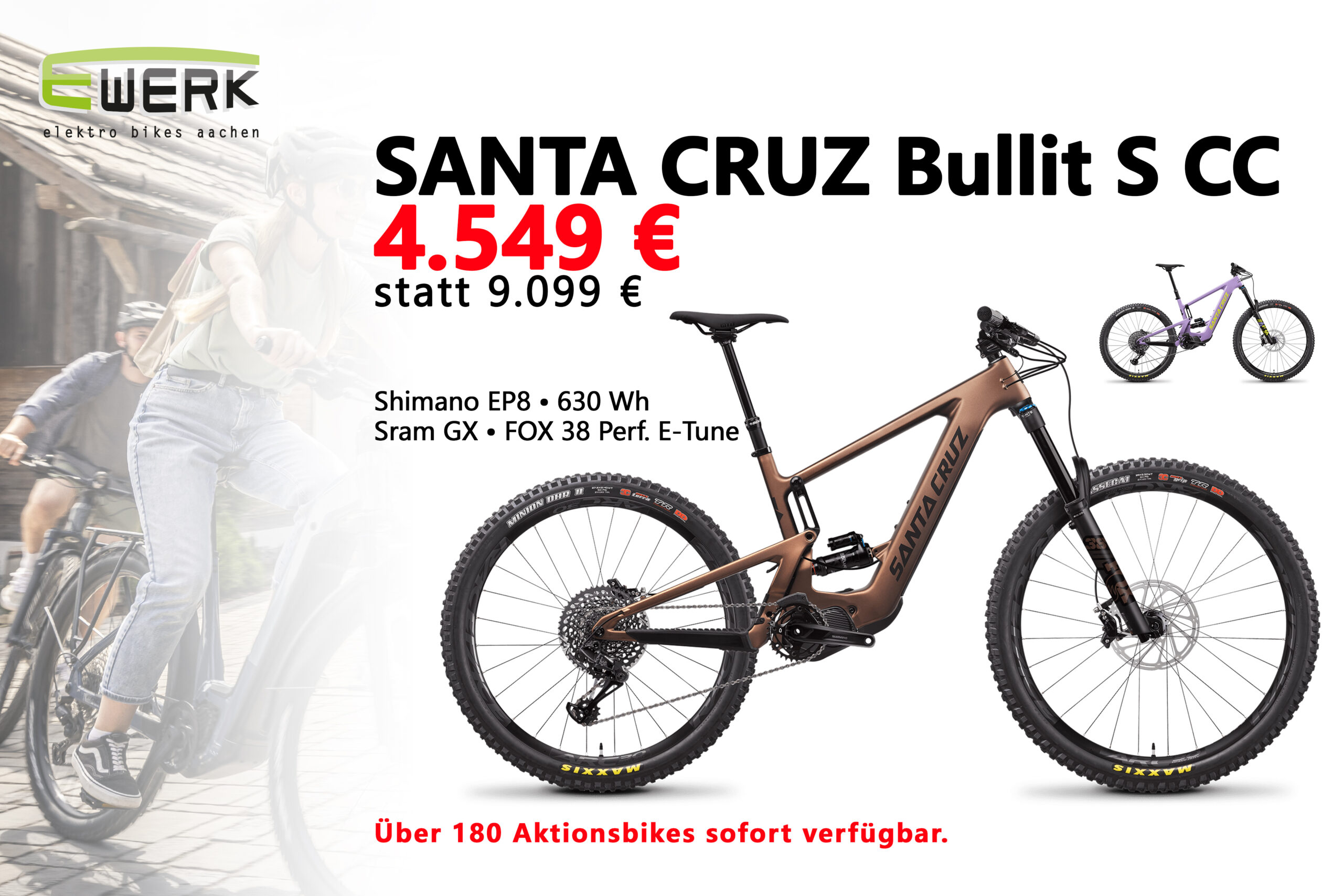 MegaWahnsinn RabattAktion - eBikes im Herbst zu Toppreise!